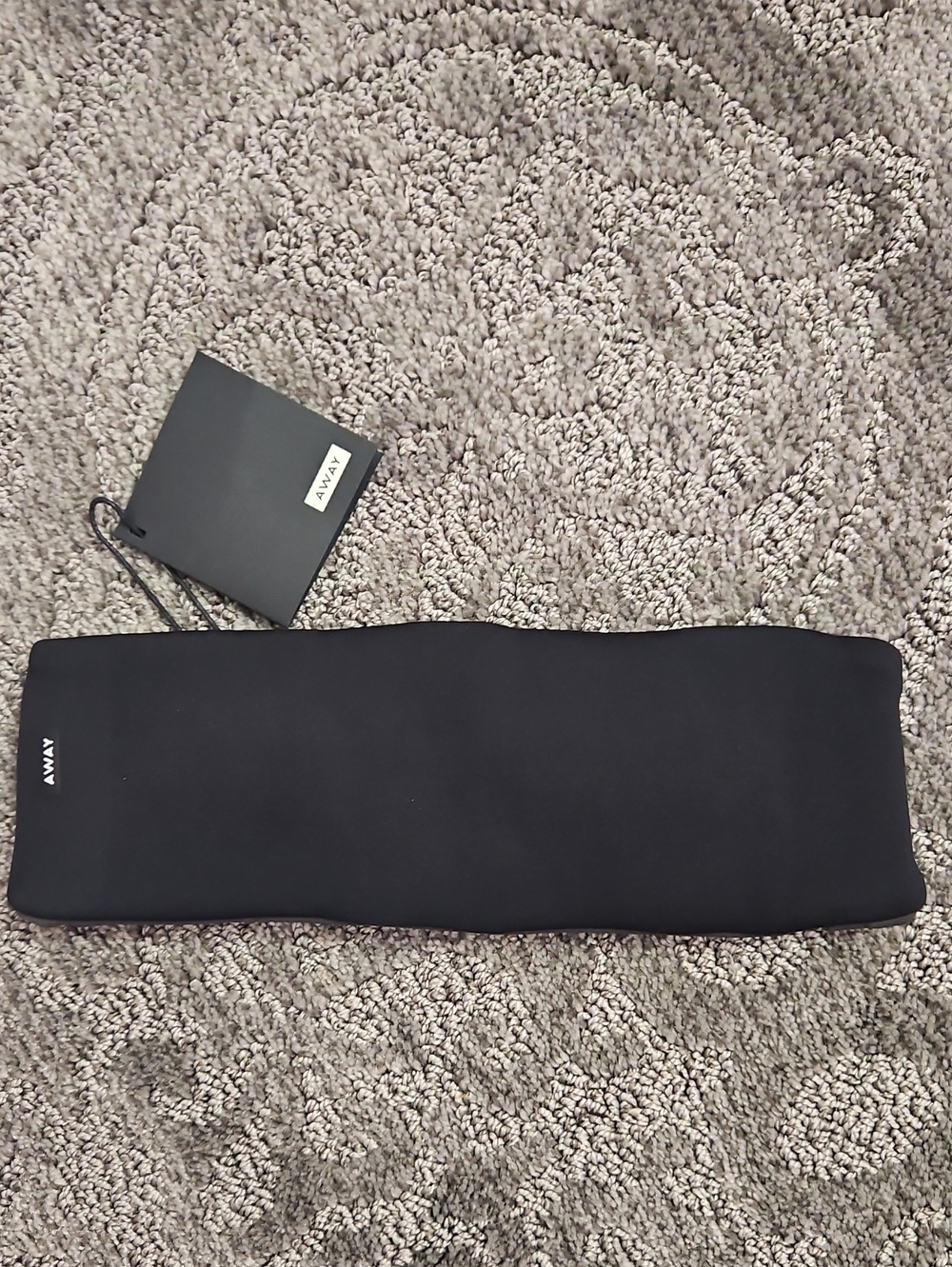 NWT AWAY The Eye Sleep Mask Black
